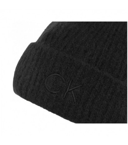 Calvin Klein CK Emboidery Airy Pompom Beanie Ck Black K60K612586 BEH (CK552-a) cap