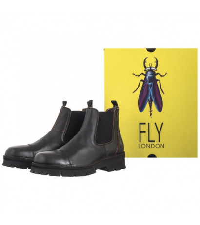 FLY London Klin Antique Black P211135001 (FL408-a) apavi