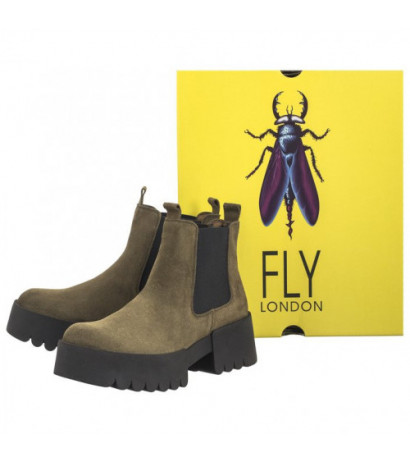 FLY London Exia Oil Suede Aspen P145123001 (FL411-a) batai