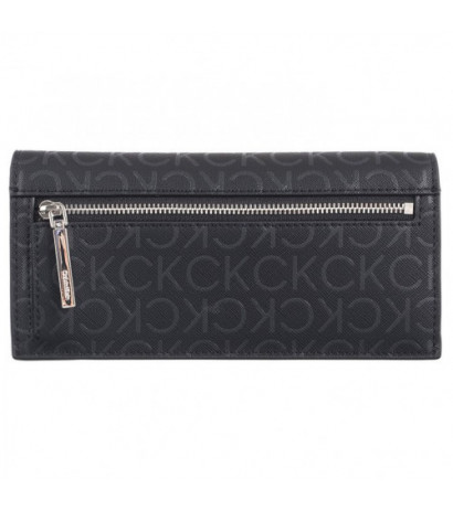 Calvin Klein CK Linear Large Wallet_Mono Black Monogram K60K612444 0GM (CK555-a) rankinė