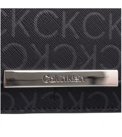 Calvin Klein CK Linear Large Wallet_Mono Black Monogram K60K612444 0GM (CK555-a) rankinė