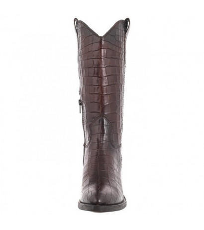 Tamaris Brązowe 1-25706-43 397 Brown Croco (TM502-a) bateliai