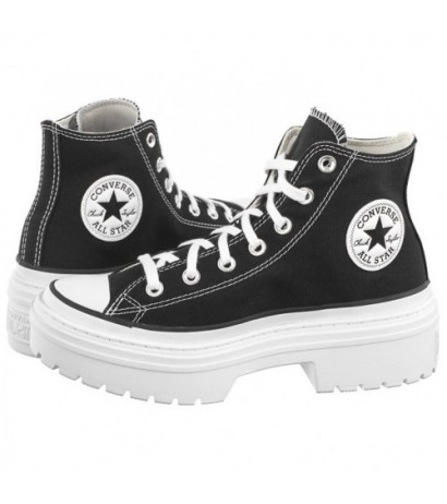 Converse CTAS Lugged Heel Hi Black/White/Egret A08258C (CO702-a) shoes