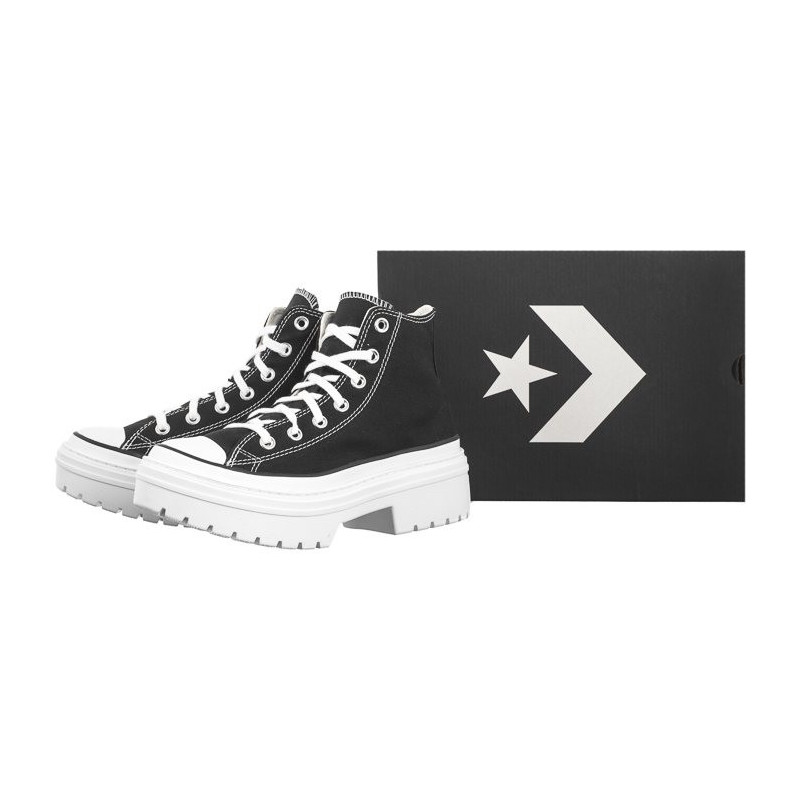 Converse CTAS Lugged Heel Hi Black/White/Egret A08258C (CO702-a) kurpes