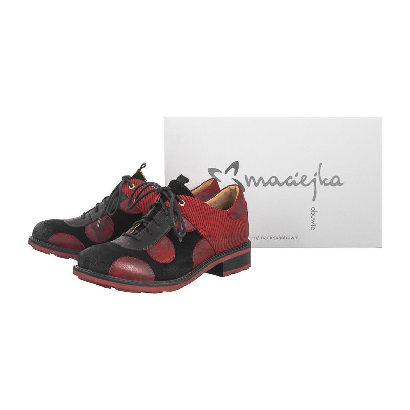 Maciejka Czerwony+Czarny 06559-08/00-5 (MA1250-b) shoes