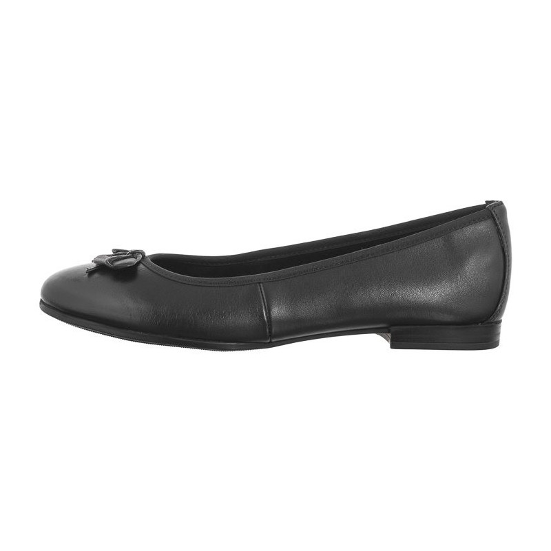 Tamaris Czarne 1-22116-41 001 Black (TM504-a) ballerinas