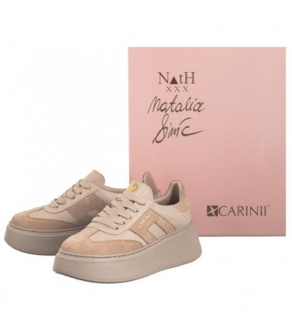 Carinii Beżowe B9882__-R88-T43-000-F69 (CI776-a) shoes