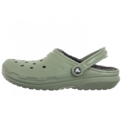 Crocs Classic Lined Clog Moss/Multi 203591-3WP (CR263-c) čības