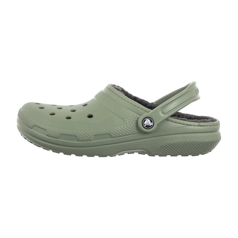 Crocs Classic Lined Clog Moss/Multi 203591-3WP (CR263-c) čības