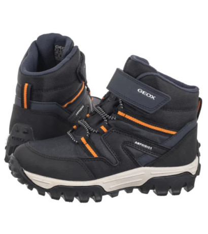 Geox J Himalaya B.B Abx D - Dbk+Nyl Navy/Black J46FRD 050FU C0045 (GE191-a) ankle boots