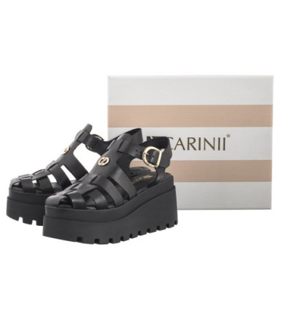 Carinii Czarne B9374-E50-000-000-G06 (CI766-a) shoes