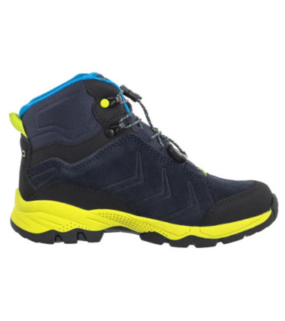 CMP Kids Milnick Mid Trekking Shoes Wp 3Q18584 01NR B.Blue Lime (CM25-a) ankle boots