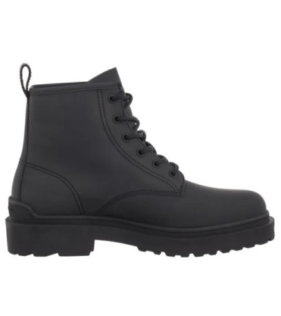 Tommy Hilfiger Tjm Leather Lace Up Boot Black EM0EM01447 BDS (TH1160-a) žygio batai