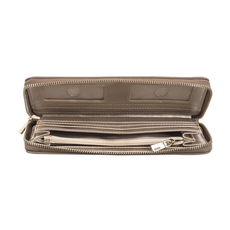 Guess Laurel Slg Cheque Organizer SWZG85 00163 Dark Taupe (GU633-a) käekott