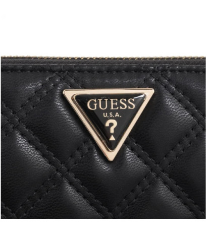 Guess Giully Slg Large Zip Around SWQG87 48146 Black (GU637-a) rankinė