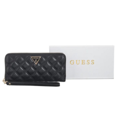 Guess Giully Slg Large Zip Around SWQG87 48146 Black (GU637-a) rankinė