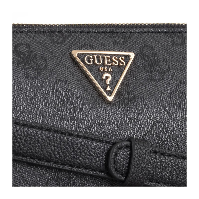 Guess Noelle Tri Compartment Xbody HWBG78 79120 Coal Logo (GU631-a) handbag