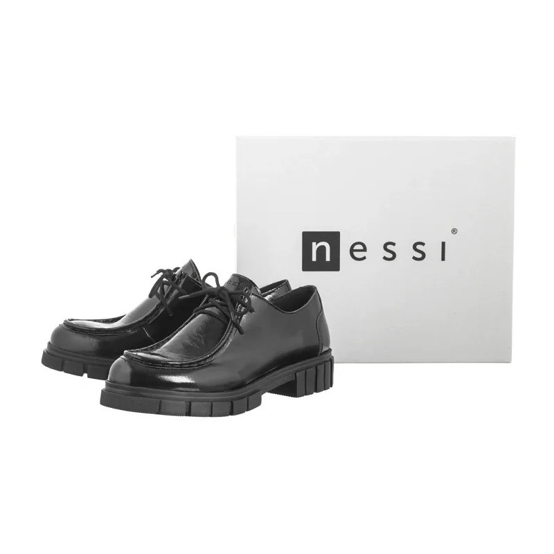 Nessi Czarne Lakierowane 24657_ 711 (NE402-a) shoes