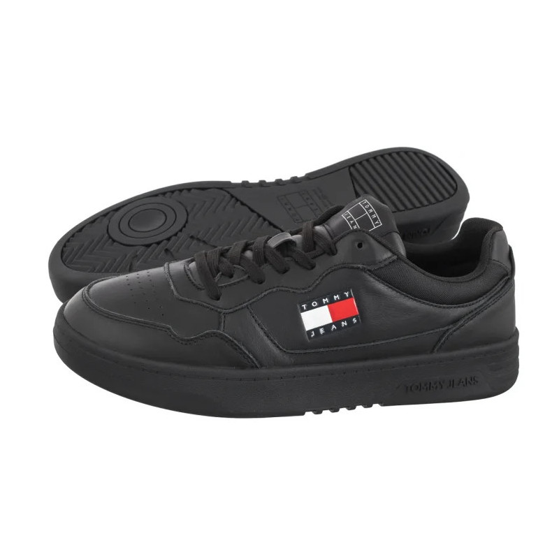 Tommy Hilfiger Tjm Cupsole Leather Ess Black EM0EM01443 BDS (TH1169-a) spordijalatsid