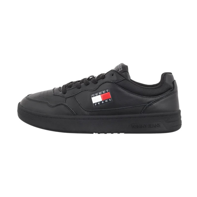 Tommy Hilfiger Tjm Cupsole Leather Ess Black EM0EM01443 BDS (TH1169-a) spordijalatsid