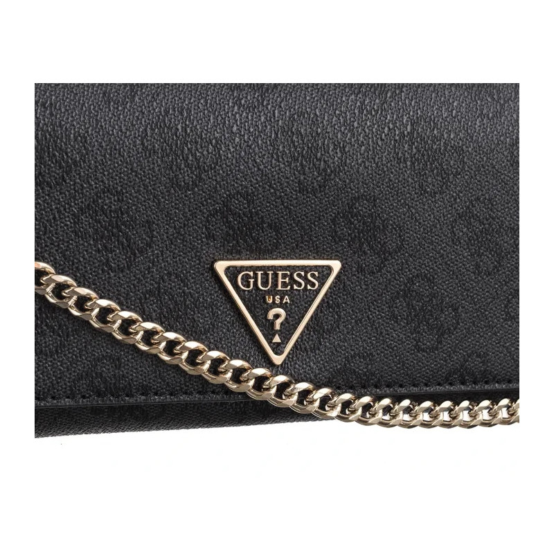 Guess Noelle Xbody Flap Organizer HWBG78 79750 CLO Coal Logo (GU627-a) handbag