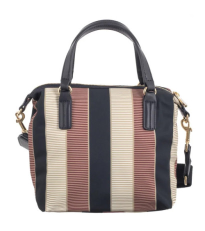 Tommy Hilfiger Poppy Small Tote Stripe AW0AW16445 AEG (TH1175-a) handbag