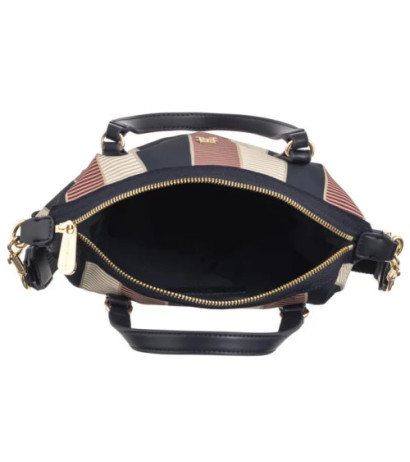 Tommy Hilfiger Poppy Small Tote Stripe AW0AW16445 AEG (TH1175-a) rankinė