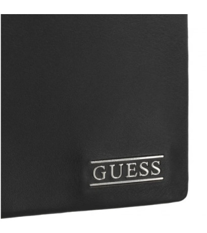 Guess New Boston R Sml Blfld C Pckt SMNEBR LEA22 BLA (GU626-a) handbag