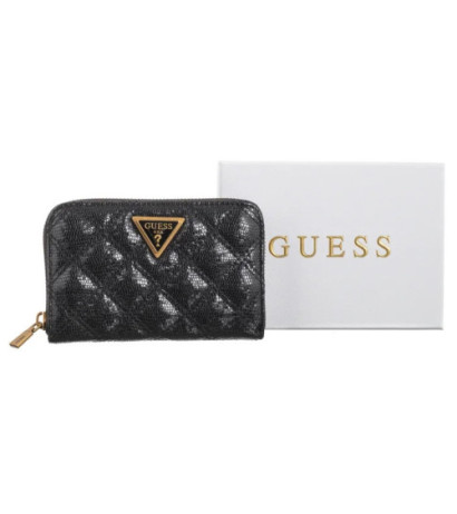 Guess Giully Slg Medium Zip Around SWQK87 48140 Black (GU638-a) rankinė