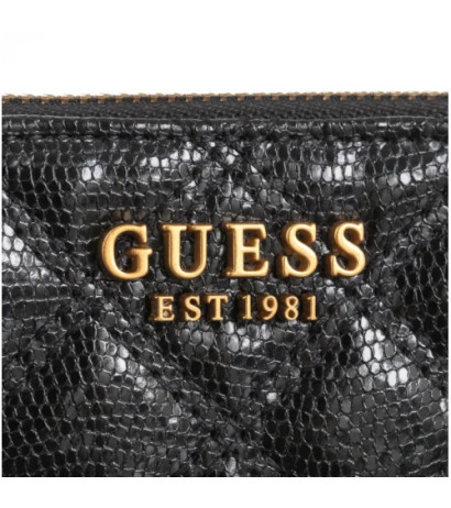 Guess Giully Slg Small Zip Around SWQK87 48137 Black (GU639-a) handbag