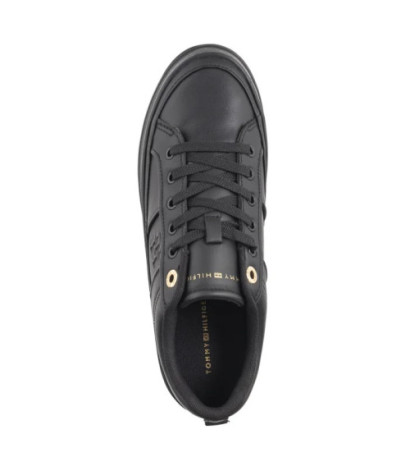 Tommy Hilfiger Essential Vulc Sneaker Monogram Black FW0FW07945 BDS (TH1116-b) bateliai