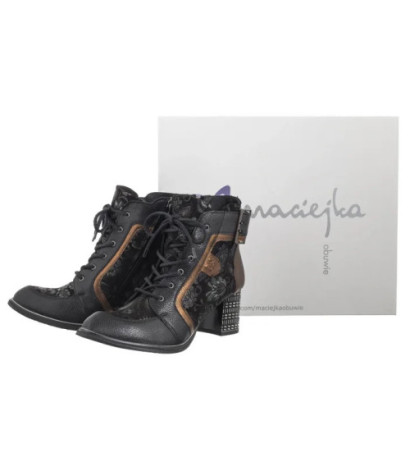 Maciejka Czarne 06598-01/00-8 (MA1259-a) shoes