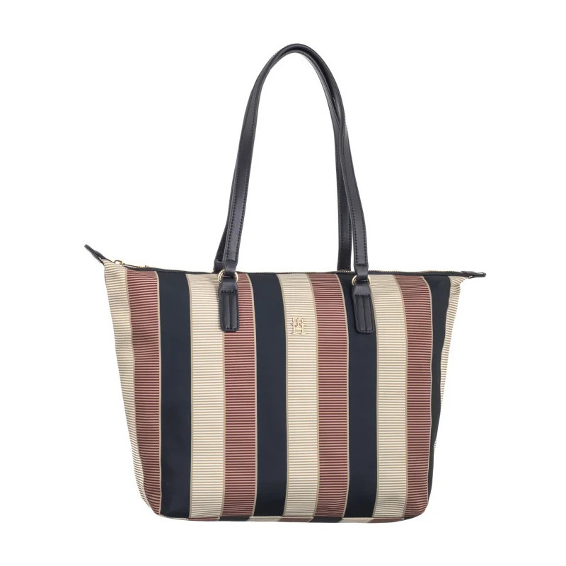 Tommy Hilfiger Poppy Tote Stripe AW0AW16446 AEG (TH1176-a) handbag