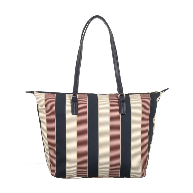 Tommy Hilfiger Poppy Tote Stripe AW0AW16446 AEG (TH1176-a) rankinė