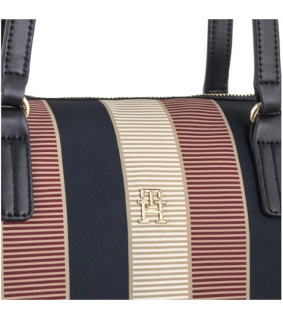 Tommy Hilfiger Poppy Tote Stripe AW0AW16446 AEG (TH1176-a) rankinė