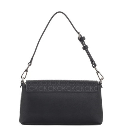 Calvin Klein CK Must Conv Shoulder Bag Mono Black Monogram K60K612903 0GM (CK572-a) handbag