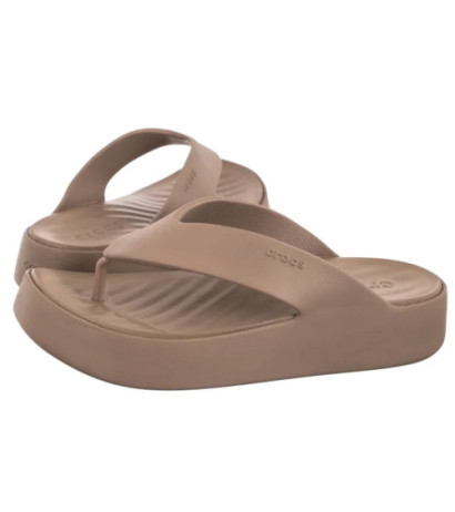 Crocs Getaway Platform Flip Latte 209410-2Q9 (CR308-b) shoes