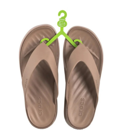 Crocs Getaway Platform Flip Latte 209410-2Q9 (CR308-b) bateliai