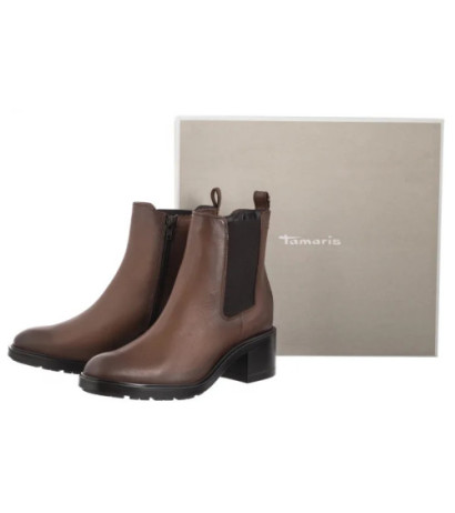 Tamaris Brązowe 1-25016-43 305 Cognac (TM508-a) batai