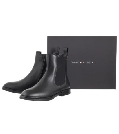 Tommy Hilfiger Chelsea Boot Black T4A5-33590-0092999 (TH1171-a) batai