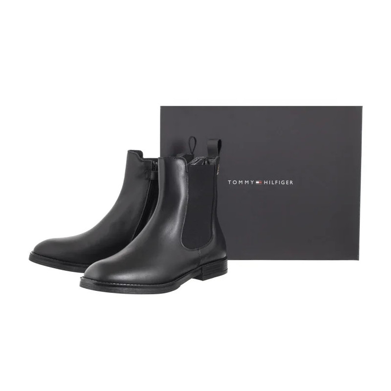 Tommy Hilfiger Chelsea Boot Black T4A5-33590-0092999 (TH1171-a) batai