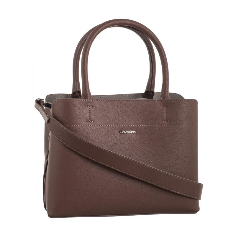 Calvin Klein CK Business Medium Tote Saffiano Cioccolate Lab/Cinder K60K612572 HJM (CK570-a) rankinė