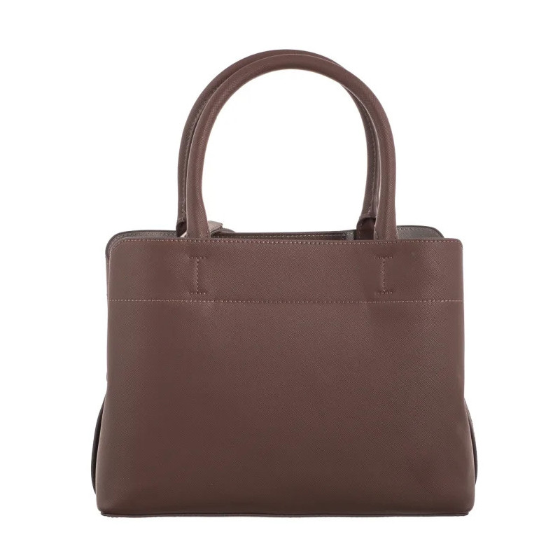 Calvin Klein CK Business Medium Tote Saffiano Cioccolate Lab/Cinder K60K612572 HJM (CK570-a) handbag