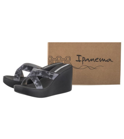 Ipanema High Fashion Slide Fem 83520/AQ406 Black/Grey (IP71-b) batai