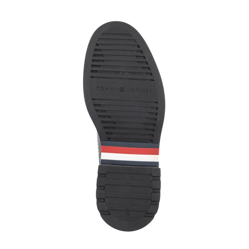 Tommy Hilfiger Hilfiger Comfort Lwt Lth Chelsea Black FM0FM05184 BDS (TH1161-a) batai