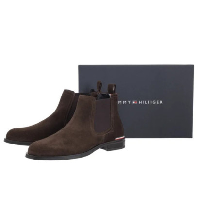 Tommy Hilfiger Core Rwb Hilfiger Suede Chelsea Desert Sky FM0FM04757 DW5 (TH888-b) shoes