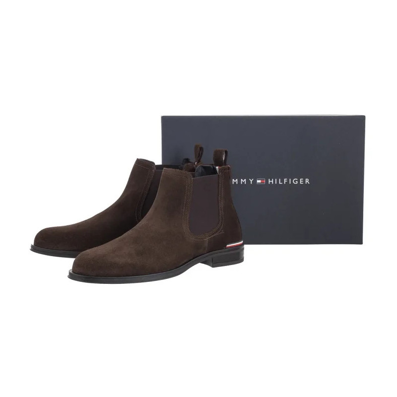 Tommy Hilfiger Core Rwb Hilfiger Suede Chelsea Desert Sky FM0FM04757 DW5 (TH888-b) shoes