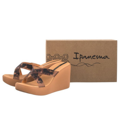 Ipanema High Fashion Slide Fem 83520/AQ405 Beige/Black (IP71-a) batai