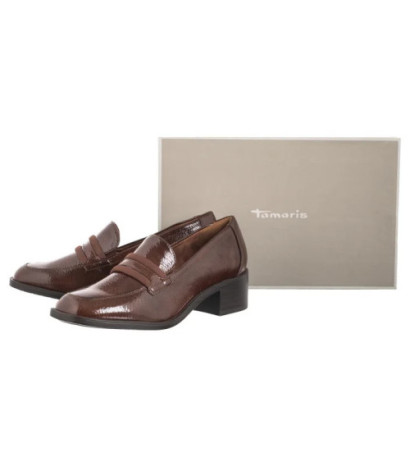 Tamaris Brązowe 1-24333-43 305 Cognac (TM510-a) shoes