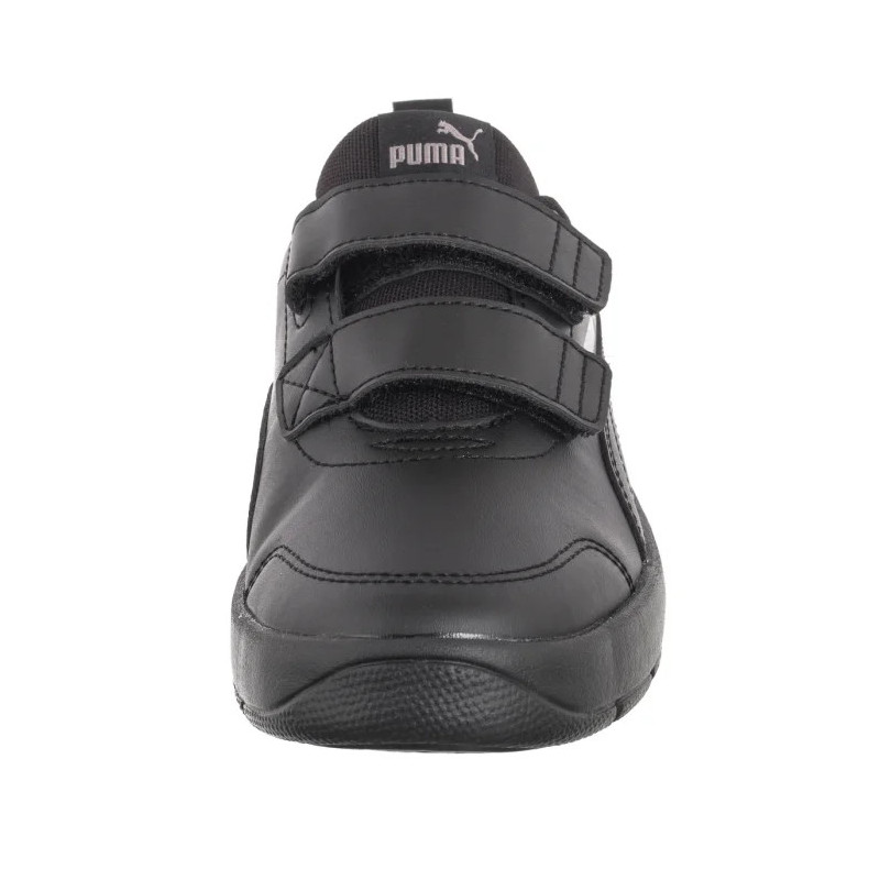 Puma Courtflex V3 V Ps Puma Black-Black/Cast Iron 397642-01 (PU594-a) sporta apavi